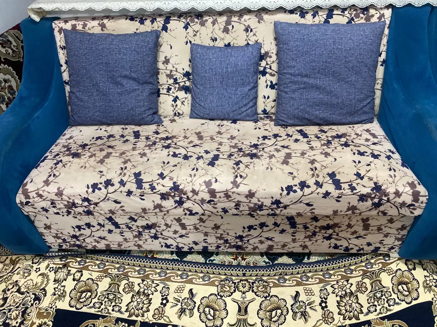 مبل ۷نفره|مبلمان خانگی و میز عسلی|کوچصفهان, |دیوار