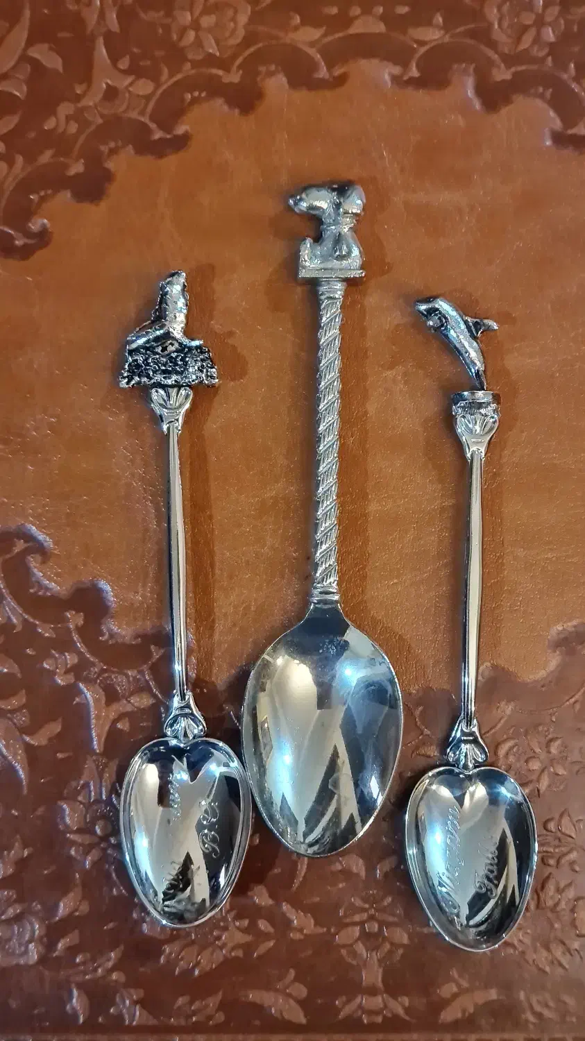 قاشق های آنتیک قدیمی|کلکسیون اشیاء عتیقه|تهران, مرزداران|دیوار