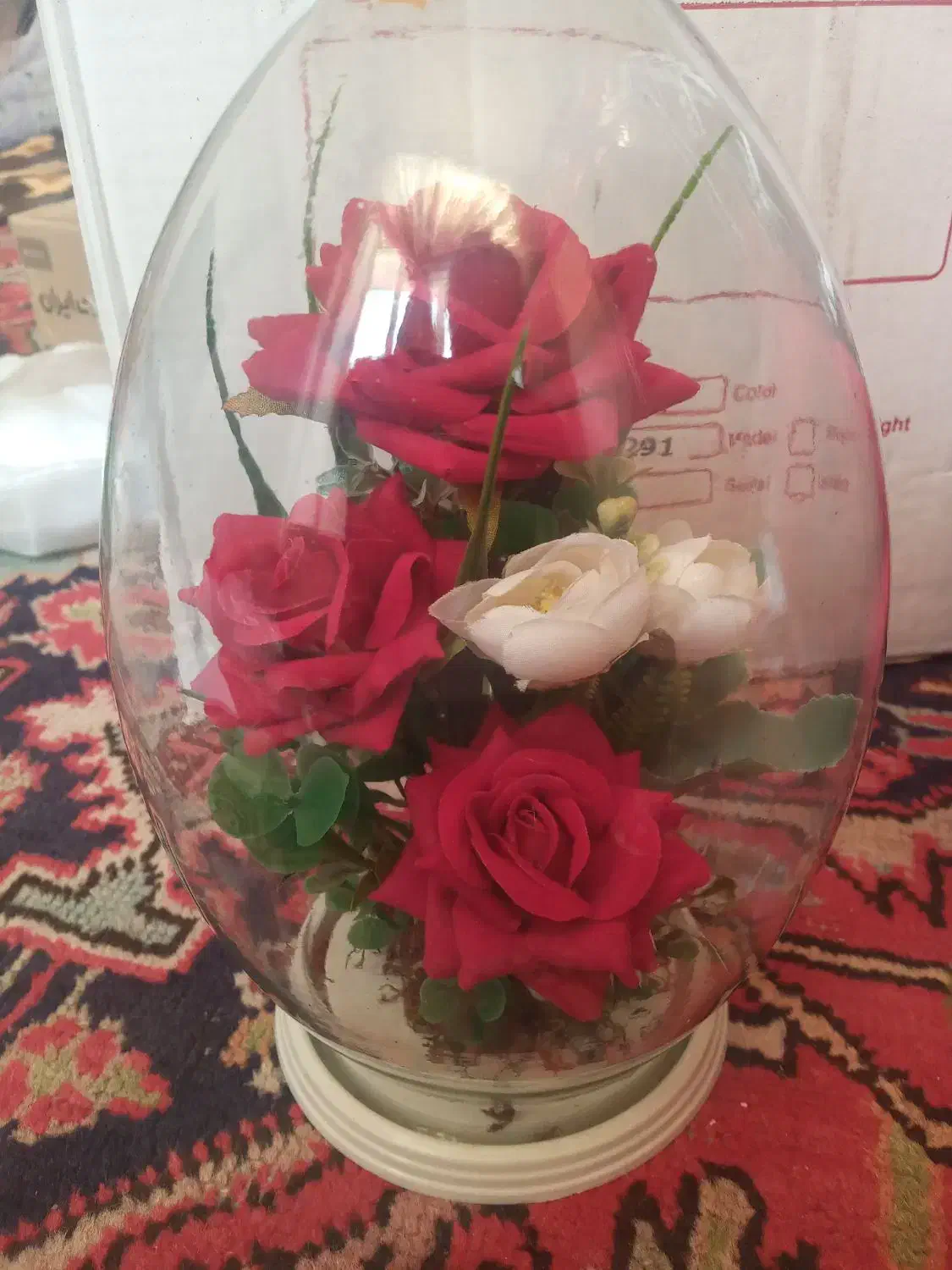 گل مصنوعی داخل گوی|گل مصنوعی|مراغه, |دیوار