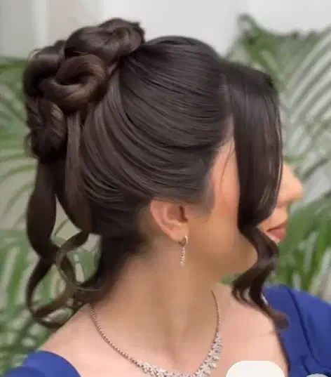 شینیون کار تخصصی|خدمات آرایشگری و زیبایی|رشت, گلسار|دیوار