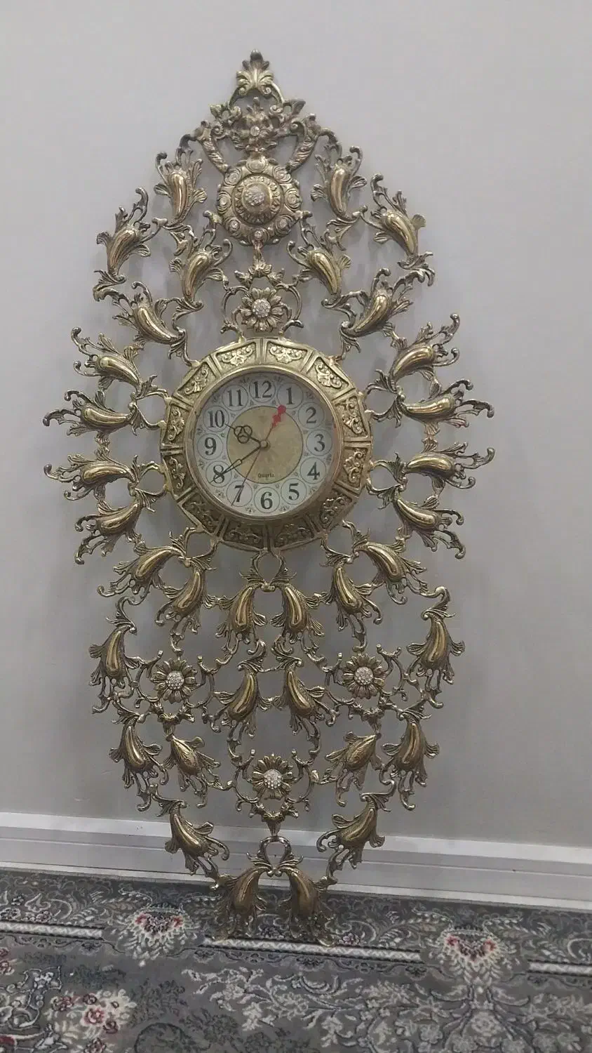 ساعت دیواری تمام برنز|ساعت دیواری و تزئینی|تبریز, |دیوار