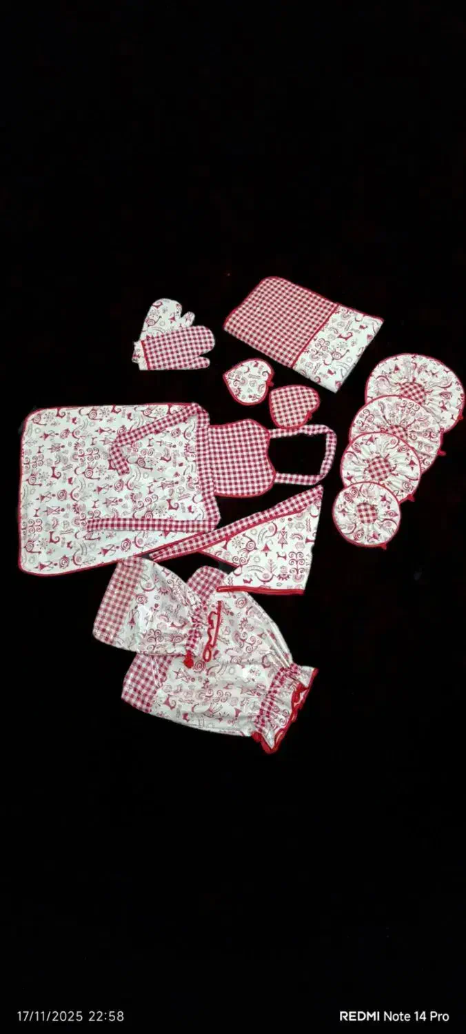 دوخت سرویس های آشپزخانه|سفره، حوله، دستمال آشپزخانه|بجنورد, |دیوار