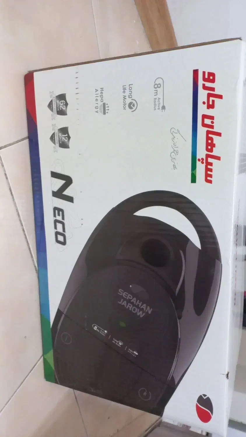 جارو برقی vacuum cleaner کاملا نو|جاروبرقی، جارو شارژی، بخارشو|تیران, |دیوار