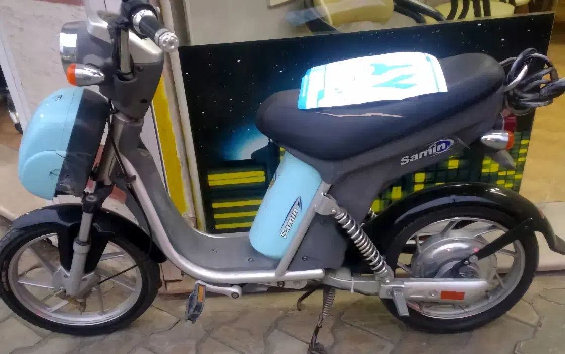 موتور شارژی ثمین|موتورسیکلت|فومن, |دیوار