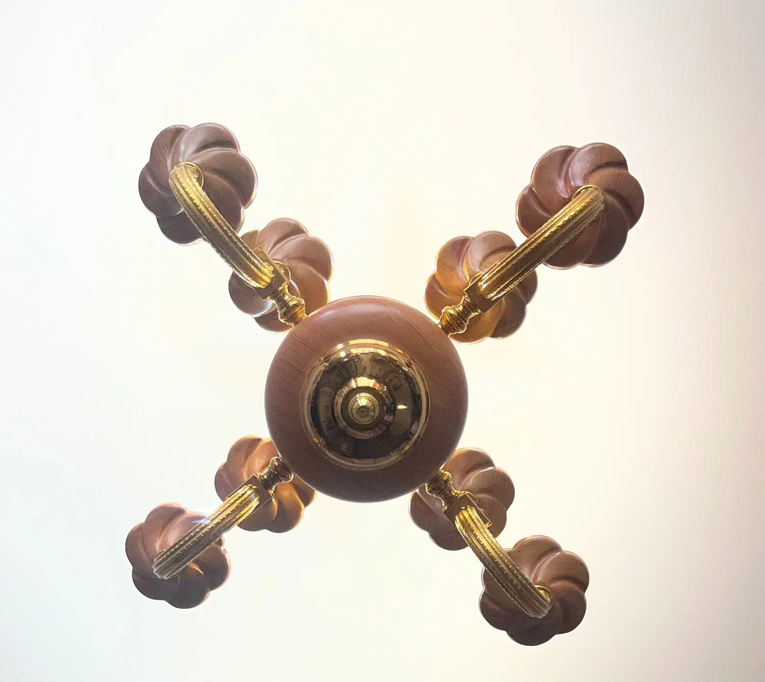 لوستر ۸ شعله|لوستر و چراغ آویز|سمنان, |دیوار