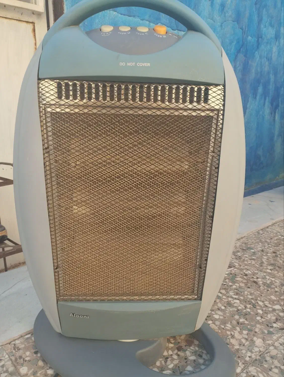 بخاری برقی چرخشی آلونی|بخاری، هیتر، شومینه|بم, |دیوار