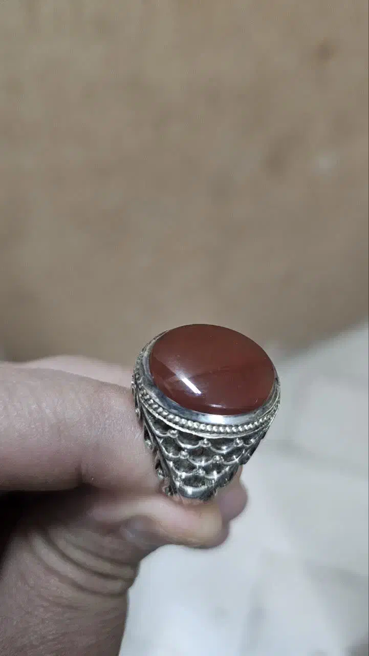 انگشتر عقیق یمنی و در نجف|جواهرات|قم, بلوار امین و ساحلی|دیوار