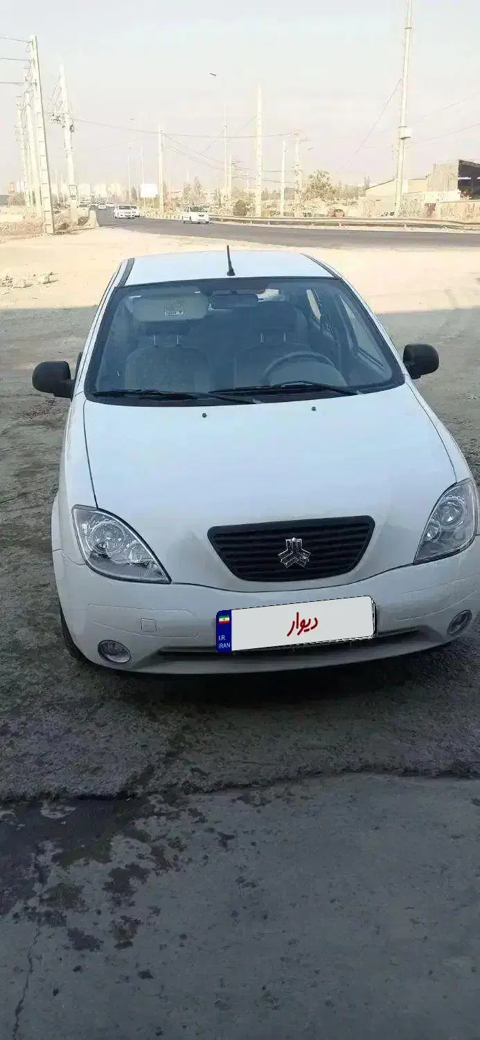 تیبا صندقدار سفید مدل 95|خودرو سواری و وانت|نسیم‌شهر, |دیوار