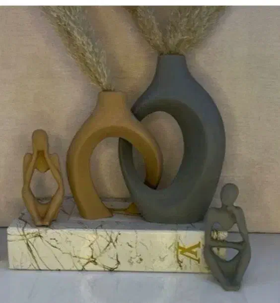 گلدان دوقلو|گل و گیاه طبیعی|کبودرآهنگ, |دیوار