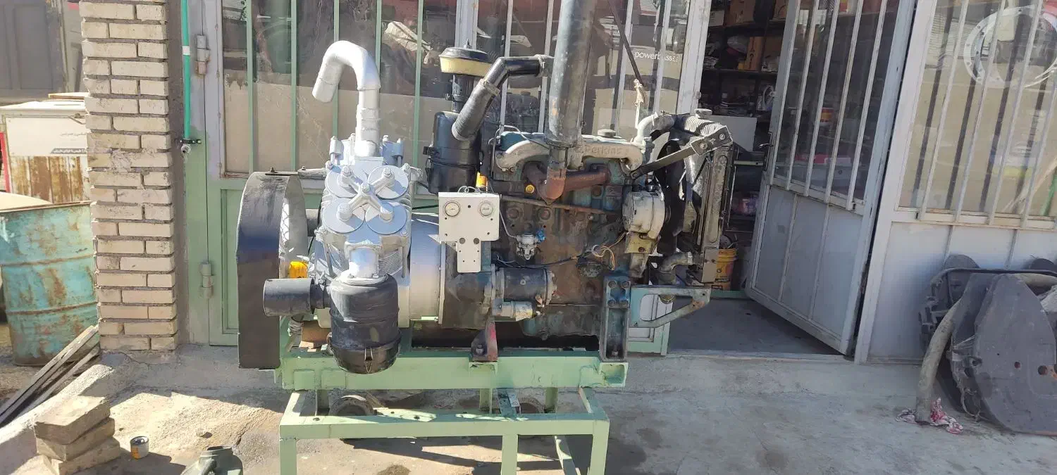 موتور پرکنز با کمپرسور|ماشین‌آلات صنعتی|بیجار, |دیوار