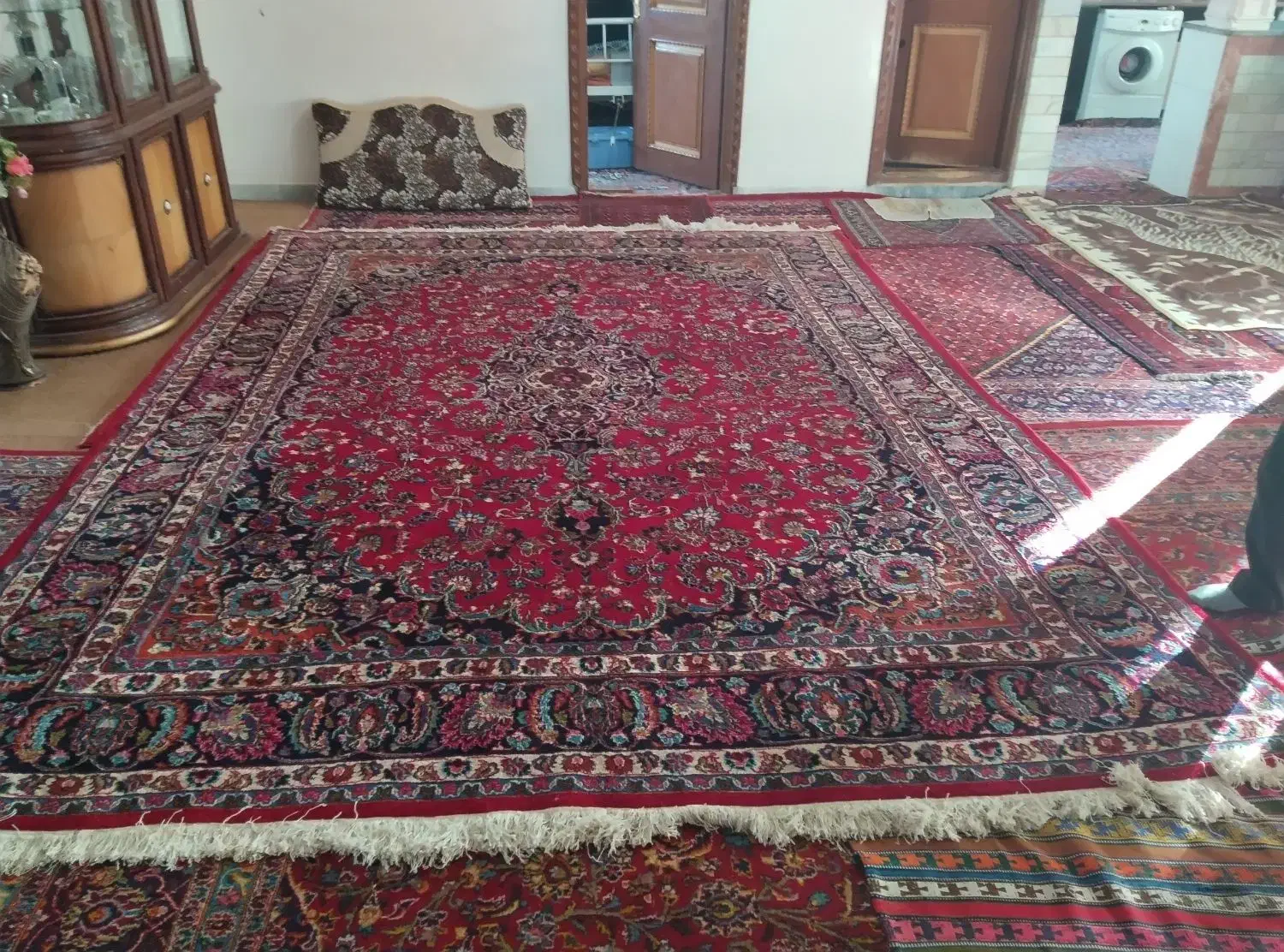 فرش دستبافت کاشمر ۱۲متری|فرش|اردبیل, |دیوار