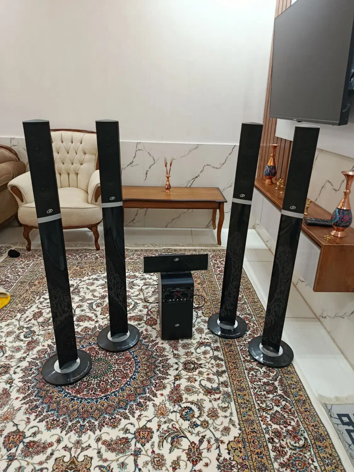 باند  4عدد اسپیکر|سیستم صوتی خانگی|بیرجند, |دیوار