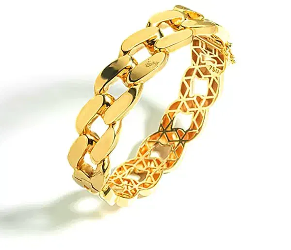 دستبند کارتیر طلا قفل دار مد روز و زیبا فقط ۳ درصد|جواهرات|ری, دیلمان|دیوار