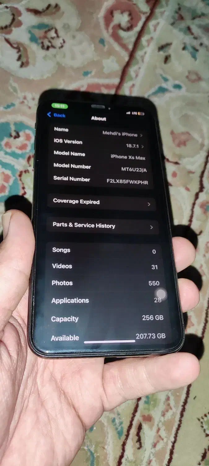 iphone xs max 256gig|موبایل|تهران, سهروردی|دیوار