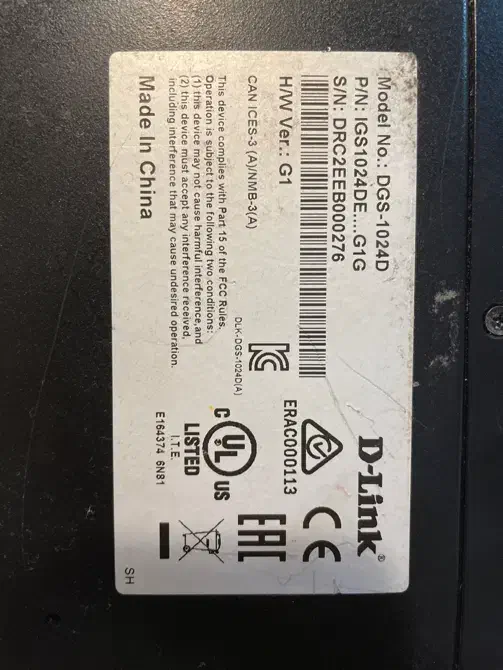 سوییچ ۲۴ پورت DGS-1024D D-Link|مودم و تجهیزات شبکه|تهران, جماران (نیاوران)|دیوار