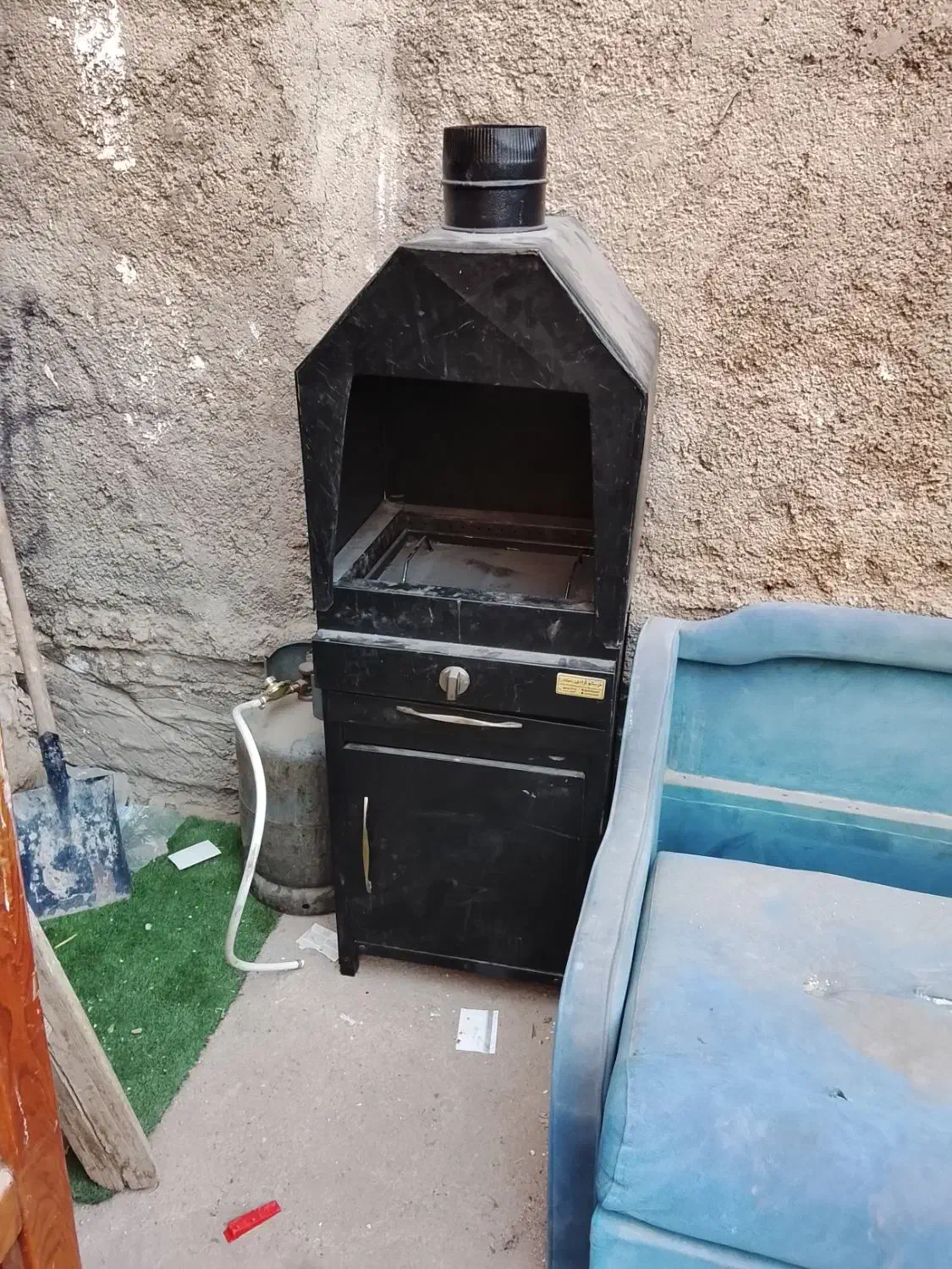 باربیکیو ذغالی گازی|اجاق گاز و لوازم برقی پخت‌وپز|نسیم‌شهر, |دیوار