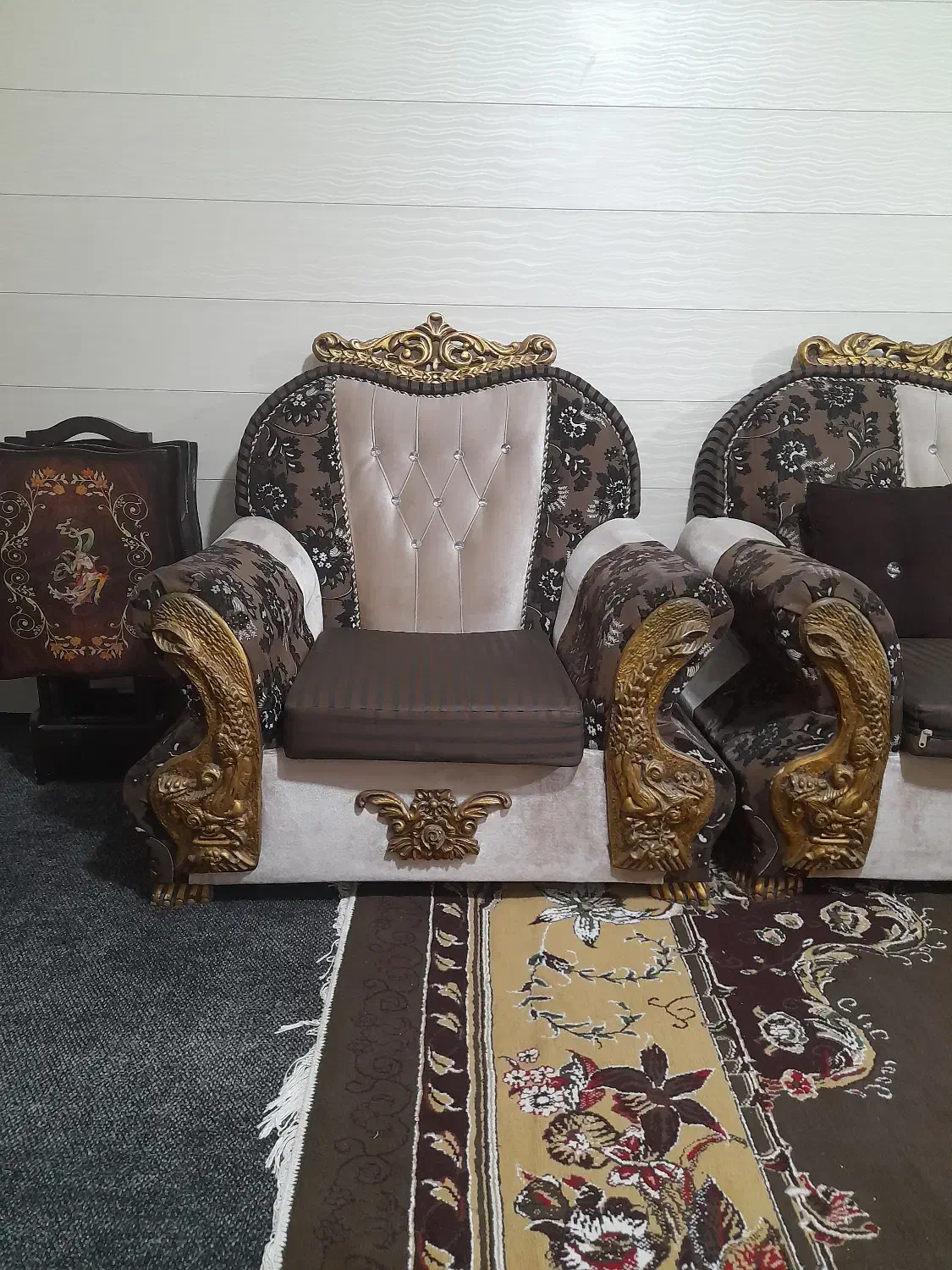 فروش مبلمان ۹ نفره|مبلمان خانگی و میز عسلی|آمل, |دیوار