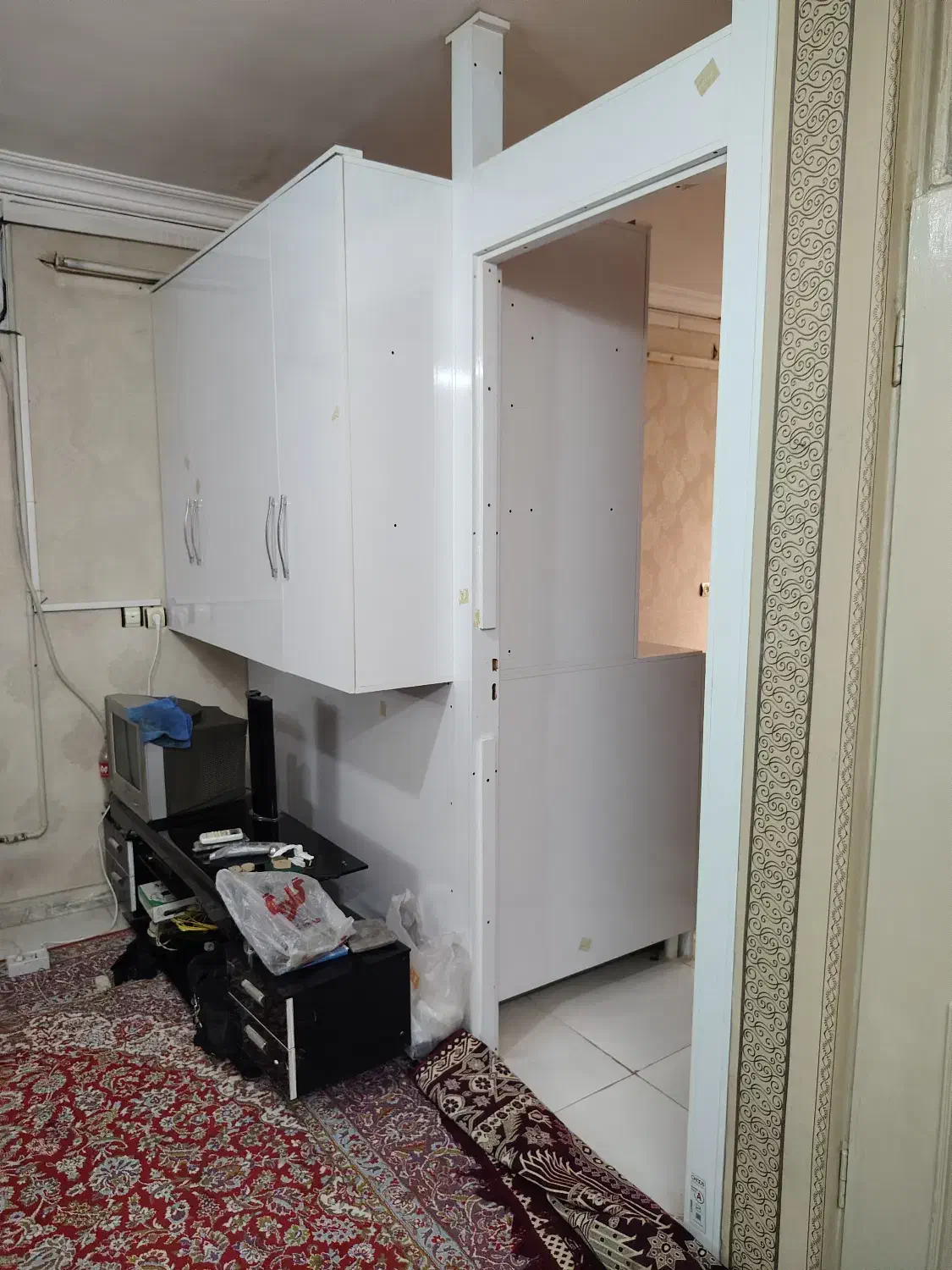 کمددیواری ام دی اف درحدنو|جاکفشی، کمد، دراور|مشهد, بهمن|دیوار