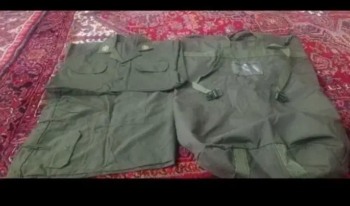 لباس سربازی نیروی انتظامی نو سایزه ۴۴و ۴۸|لباس|تبریز, |دیوار