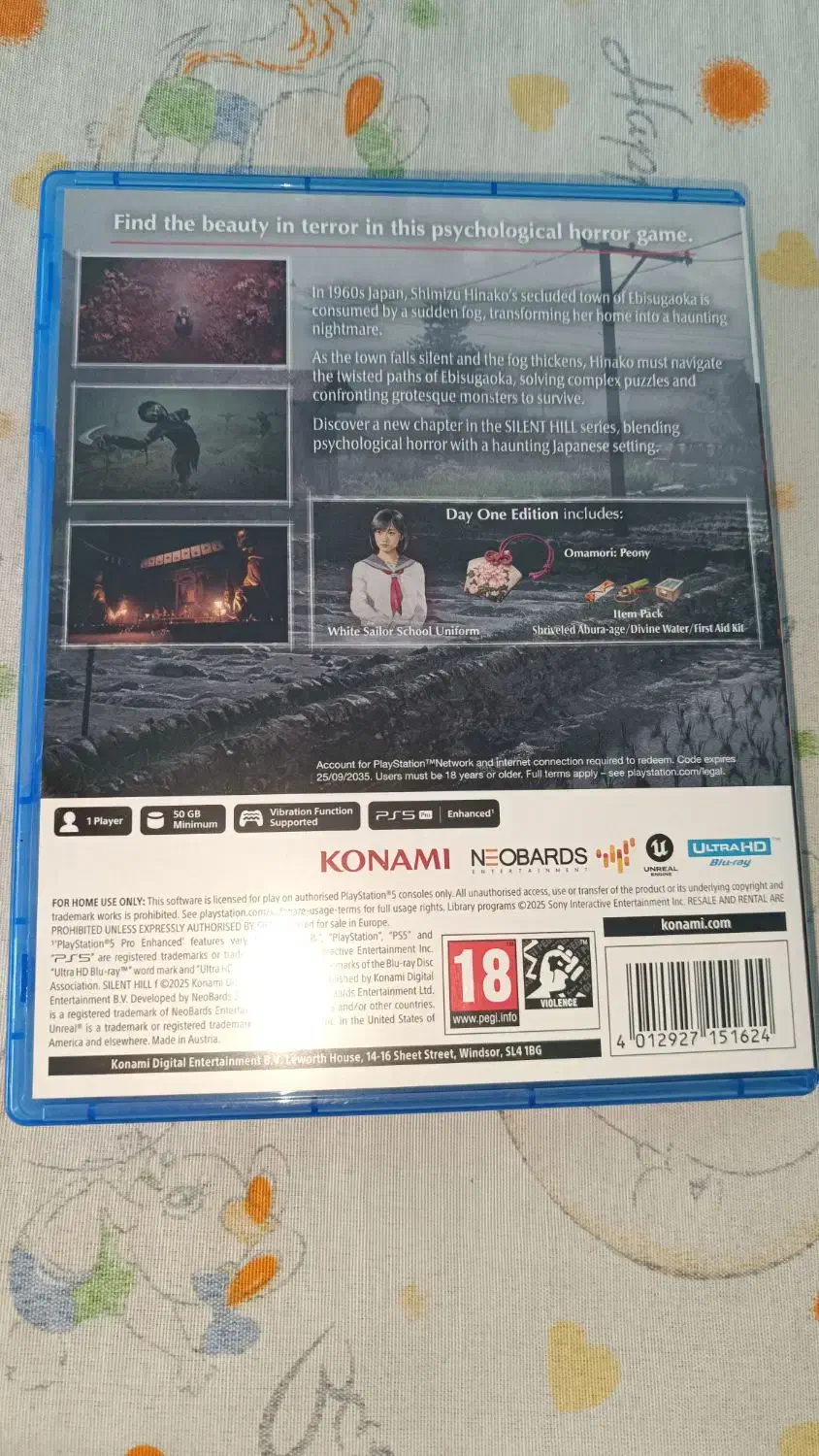 فروش SILENT HILL F DAY ONE EDITION نونو|کنسول، بازی ویدئویی و آنلاین|کرج, اسلام‌آباد|دیوار