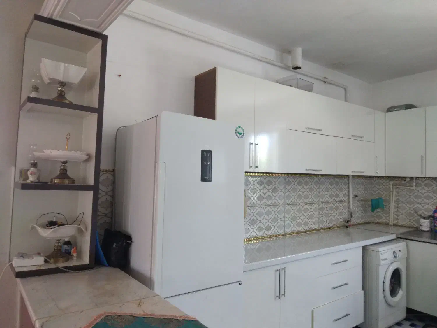 کابینت جنس MDF رنگ شیری|مصالح و تجهیزات ساختمان|ویلکیج, |دیوار