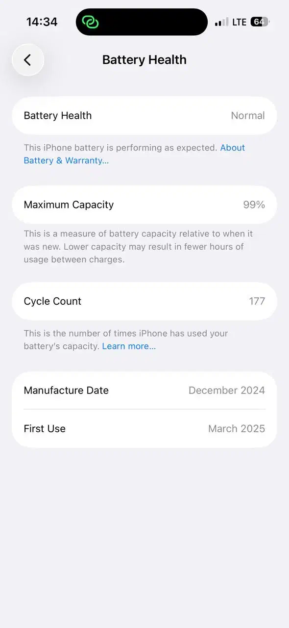 iPhone 16 128GB CH/A|موبایل|تهران, شارق|دیوار