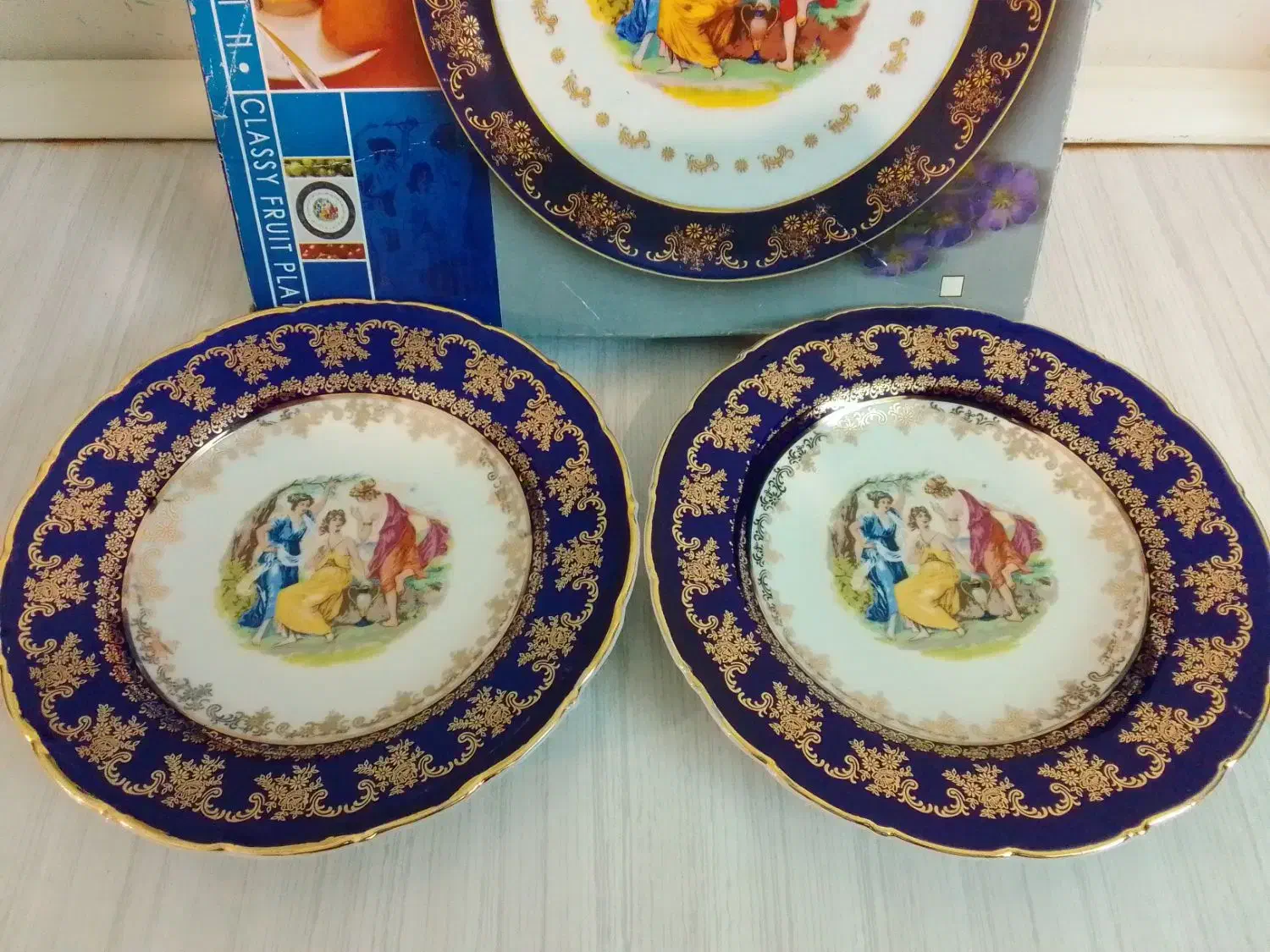 بشقاب های دیواری قدیمی خارجی|صنایع دستی و سایر لوازم تزئینی|اردبیل, |دیوار