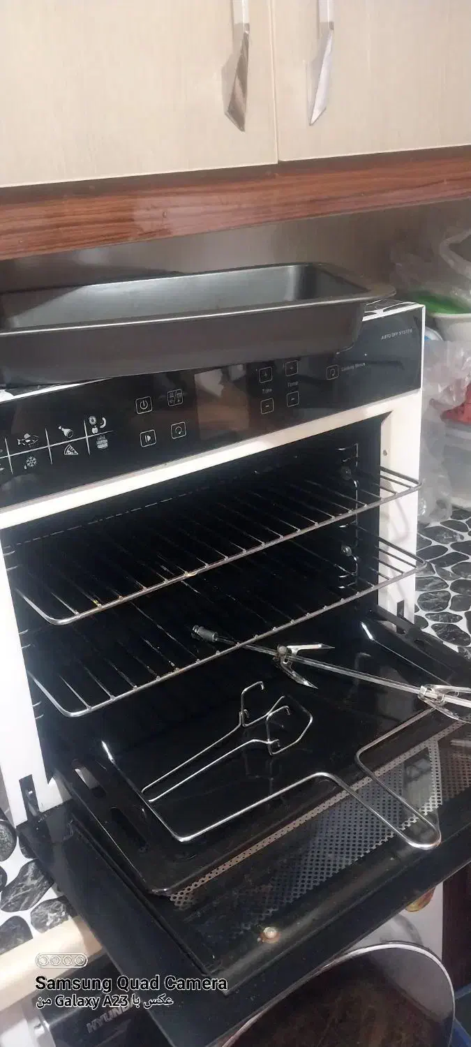 ماکرو فر مشکی|اجاق گاز و لوازم برقی پخت‌وپز|شاهین‌شهر, امام حسین|دیوار