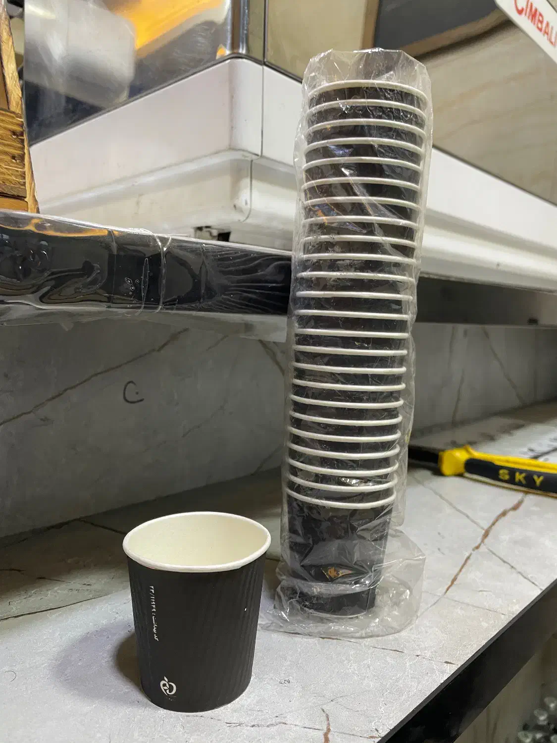 لیوان یه بار مصرف|ظروف نگهدارنده، پلاستیکی، یکبارمصرف|رشت, آب و برق|دیوار