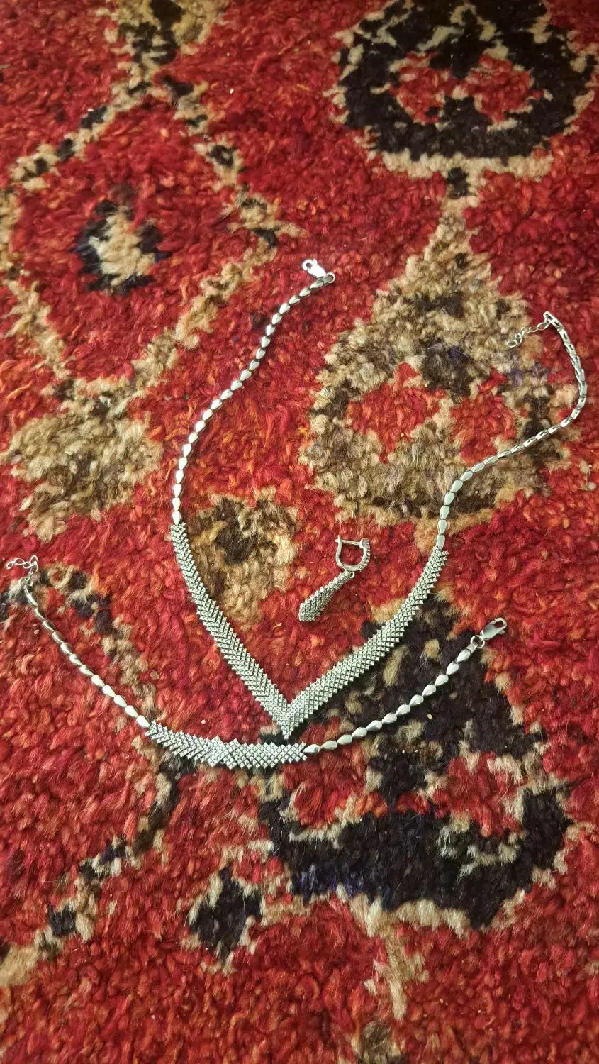 سرویس نقره زنانه|جواهرات|خرمآباد, |دیوار