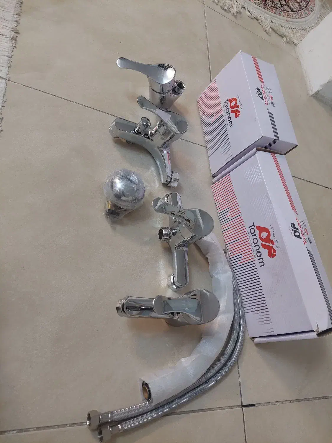 شیرآلات ترنم مدل لاله|لوازم سرویس بهداشتی|محمدیه-قزوین, |دیوار