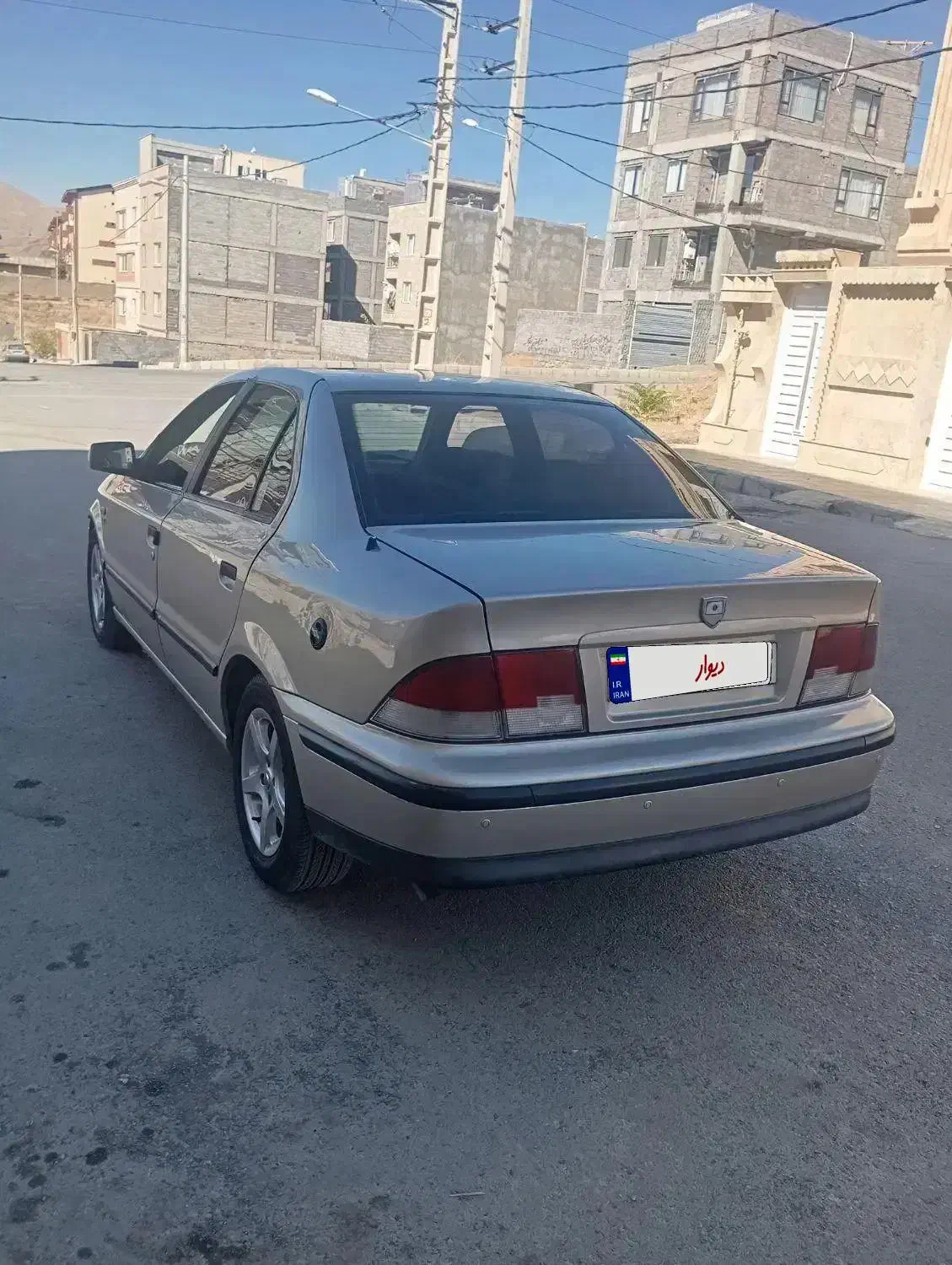 سمند مدل 87 دوگانه کارخانه لا زر ورقی|خودرو سواری و وانت|سنندج, |دیوار