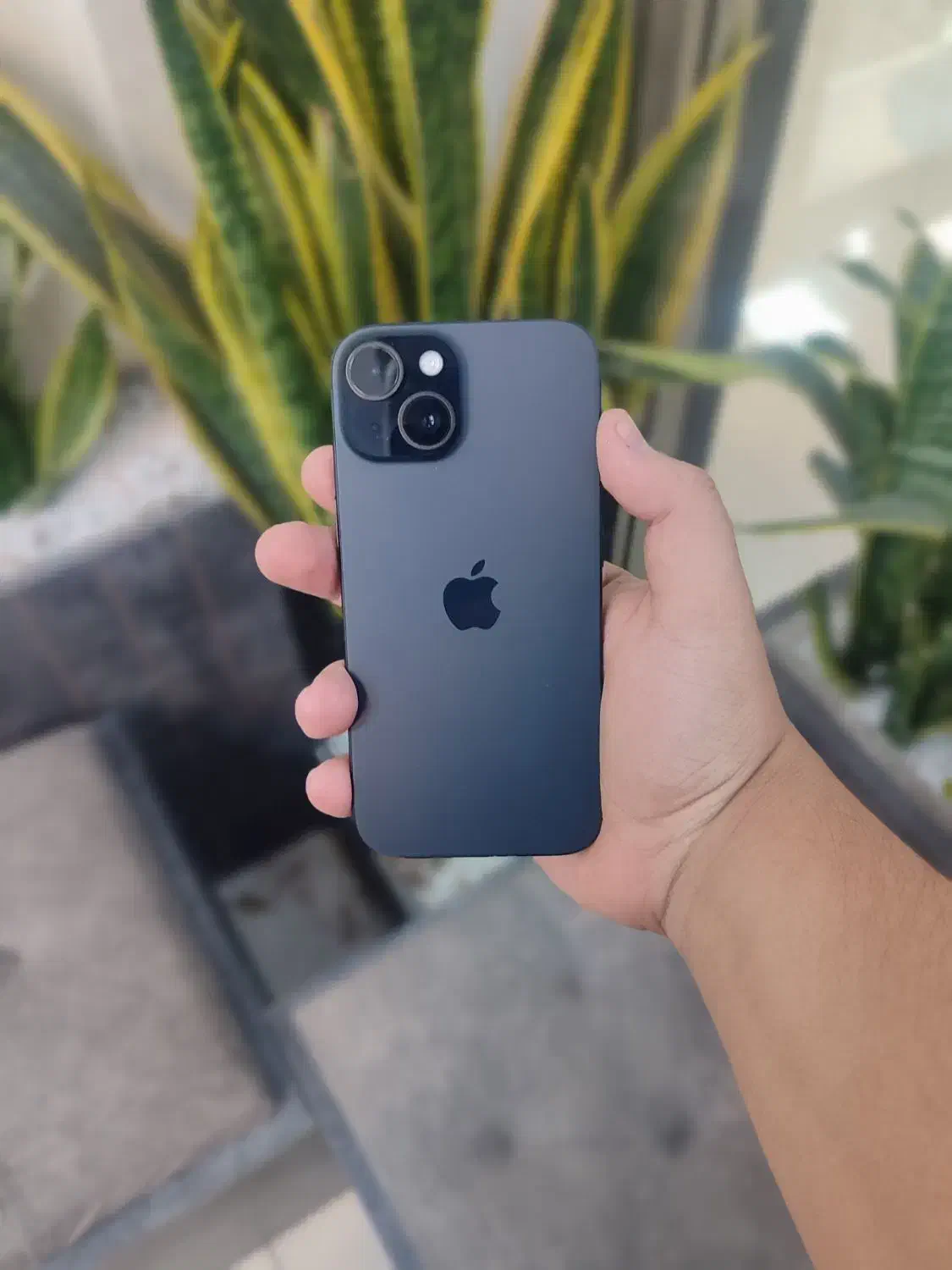 iPhone15normal مشکی بدون خط خش نو|موبایل|اصفهان, مفتح|دیوار