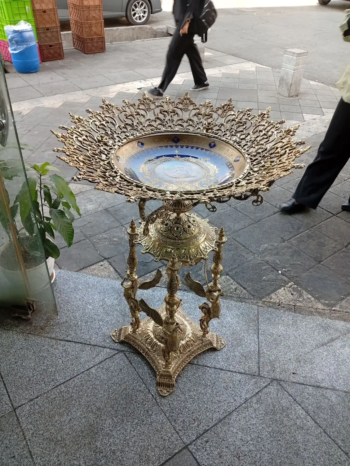 میوه خوری برنجی|ظروف سرو و پذیرایی|تهران, مشیریه|دیوار