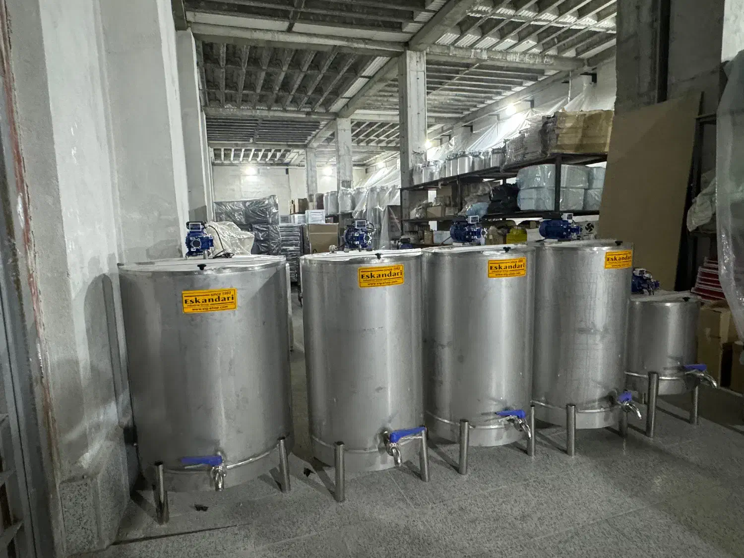 دیگ پخت شیر جوش داغ کن پز پاتیل لبنیاتی رب دامداری|ظروف پختوپز|شاهرود (اردبیل), |دیوار