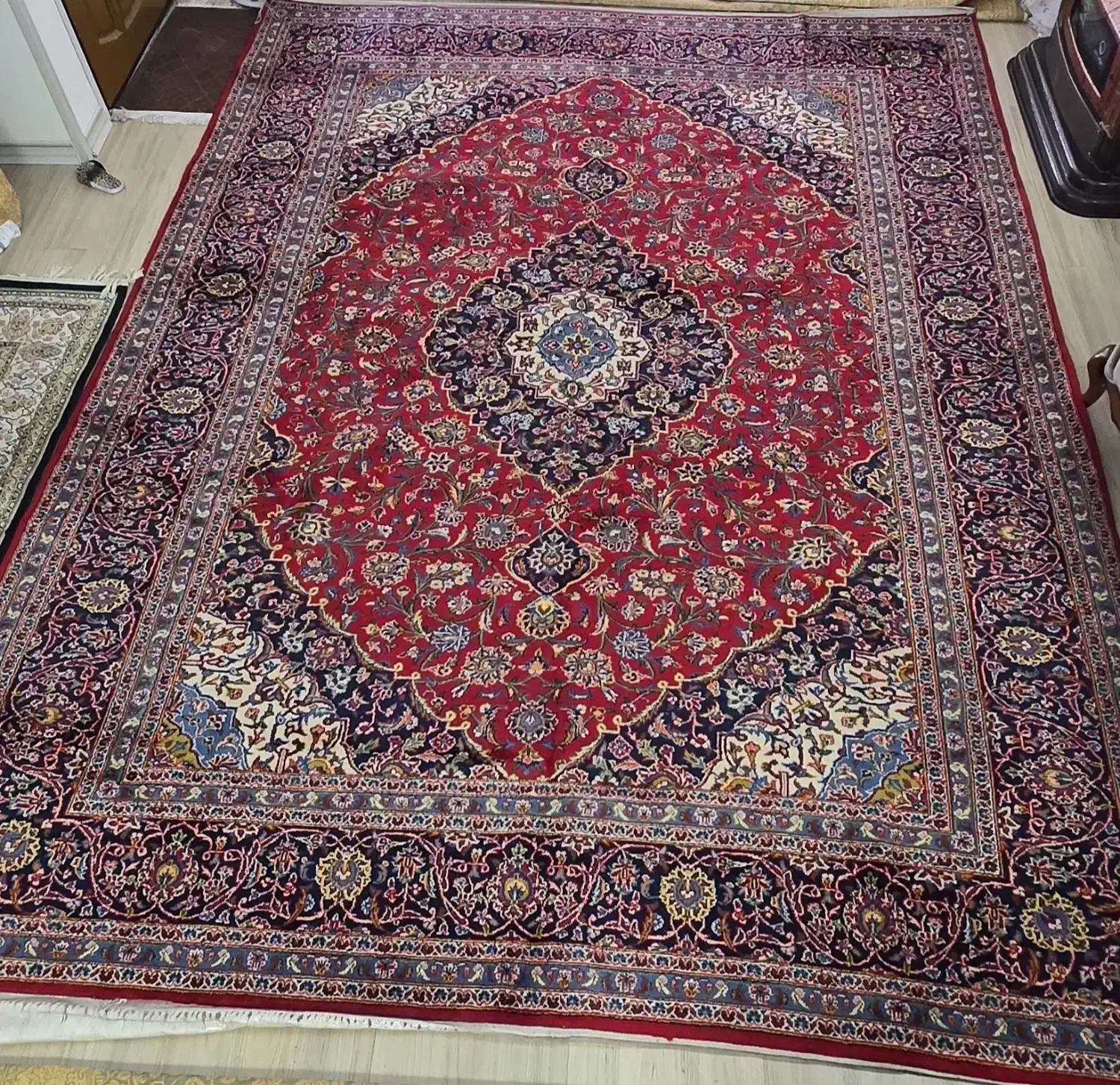 فرش دستبافت ۱۲ متر|فرش|اسلامشهر, باغ فیض|دیوار