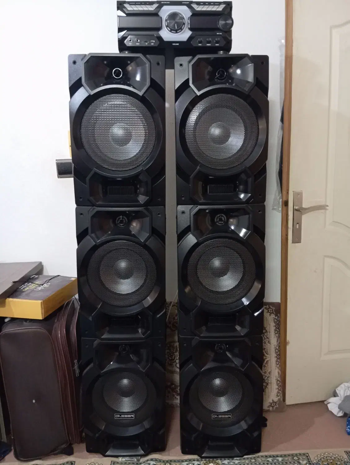 اسپیکر دابسر میکسردار حرفه ای|سیستم صوتی خانگی|بابل, |دیوار