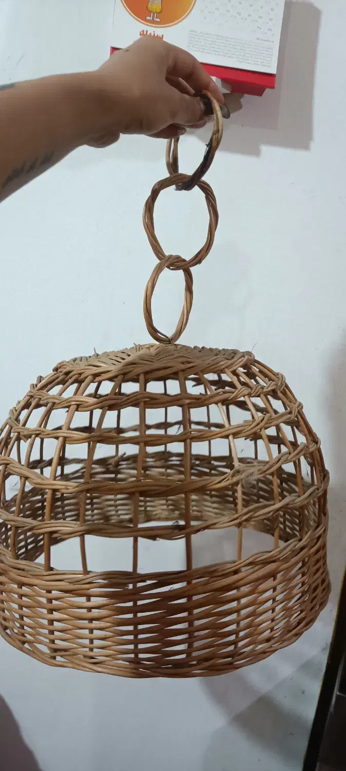 لوستر حصیر بافی ب قیمت عمده|لوستر و چراغ آویز|تهران, منیریه|دیوار