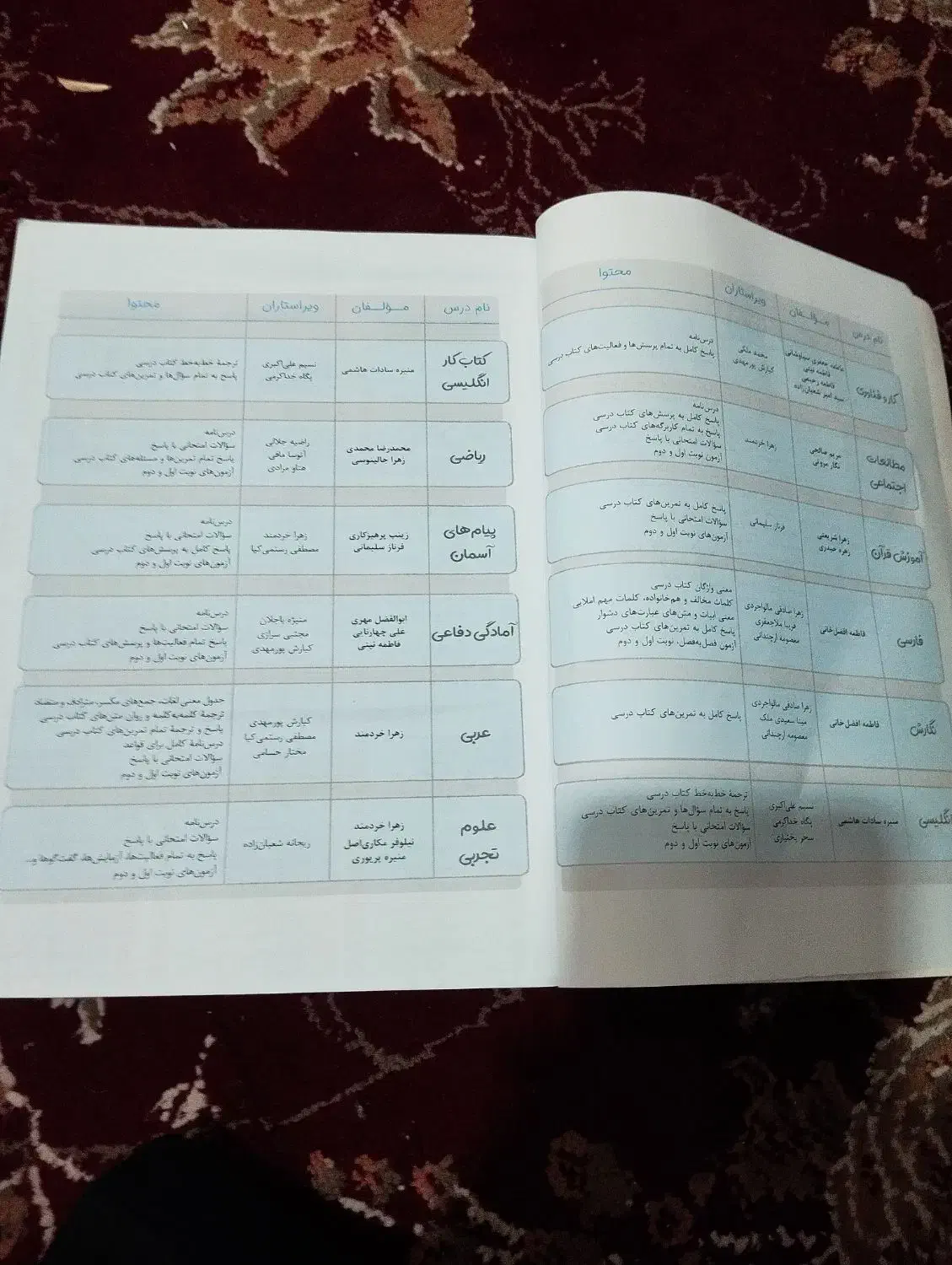 کتاب گام به گام پایه نهم|کتاب و مجله آموزشی|حویق, |دیوار