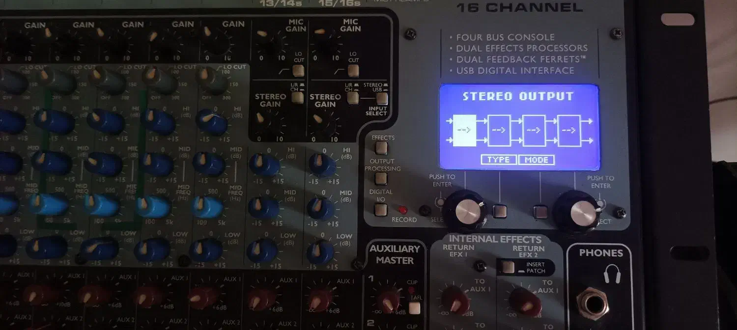 میکسر حرفه ای Peavey FX 2|سیستم صوتی خانگی|تهران, آجودانیه|دیوار