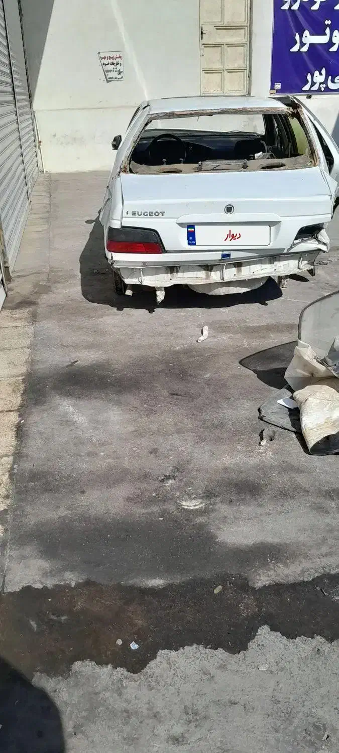 پارس مدل ۸۵ تصادفی|خودرو سواری و وانت|مسجد سلیمان, |دیوار