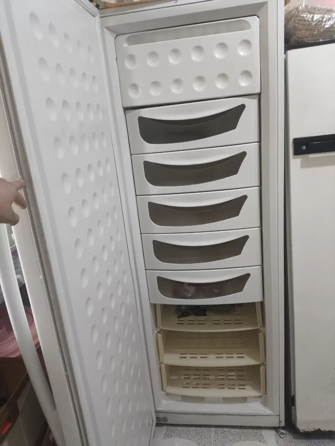 یخچال|یخچال و فریزر|تیکمه داش, |دیوار