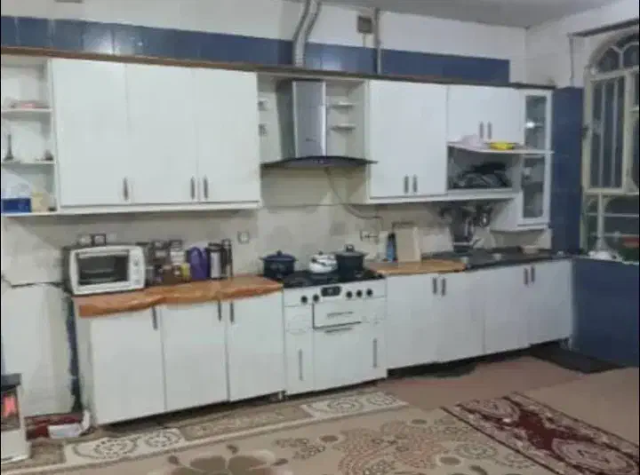 کابینت سفید|آب‌چکان و نظم‌دهنده ظروف|دزفول, |دیوار