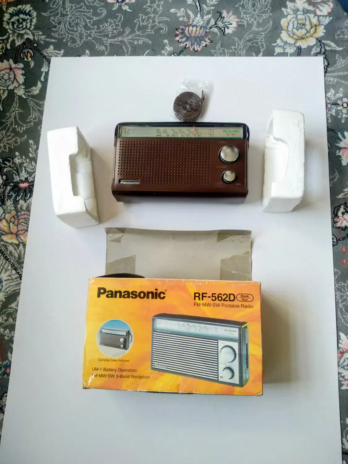 رادیو اصل پاناسونیک مدل rf-562d|سیستم صوتی خانگی|تهران, شهرآرا|دیوار