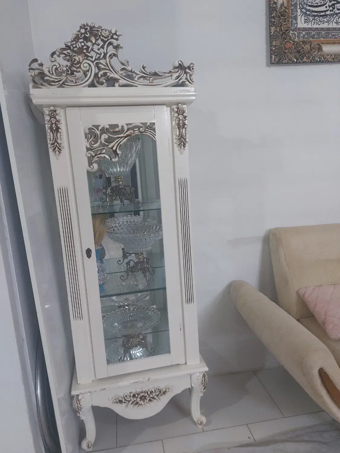 گنجه در حد نو|بوفه، ویترین، کنسول|مشهد, مشکینی (شهرک غرب)|دیوار