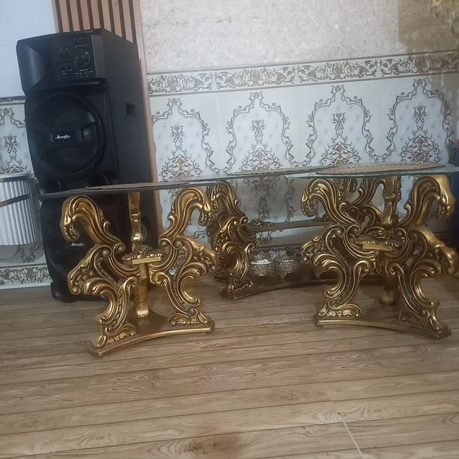 میز و دوعسلی|مبلمان خانگی و میز عسلی|گلپایگان, |دیوار