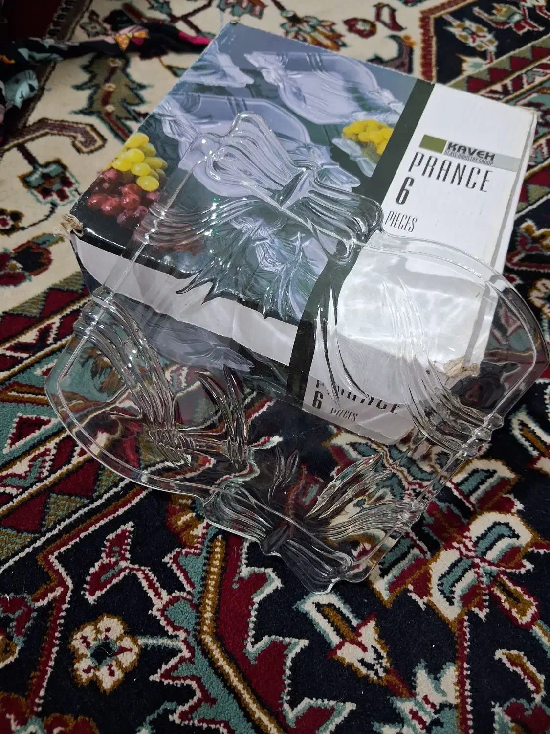 بشقاب میوه خوری شیشه ای|ظروف سرو و پذیرایی|یاسوج, |دیوار