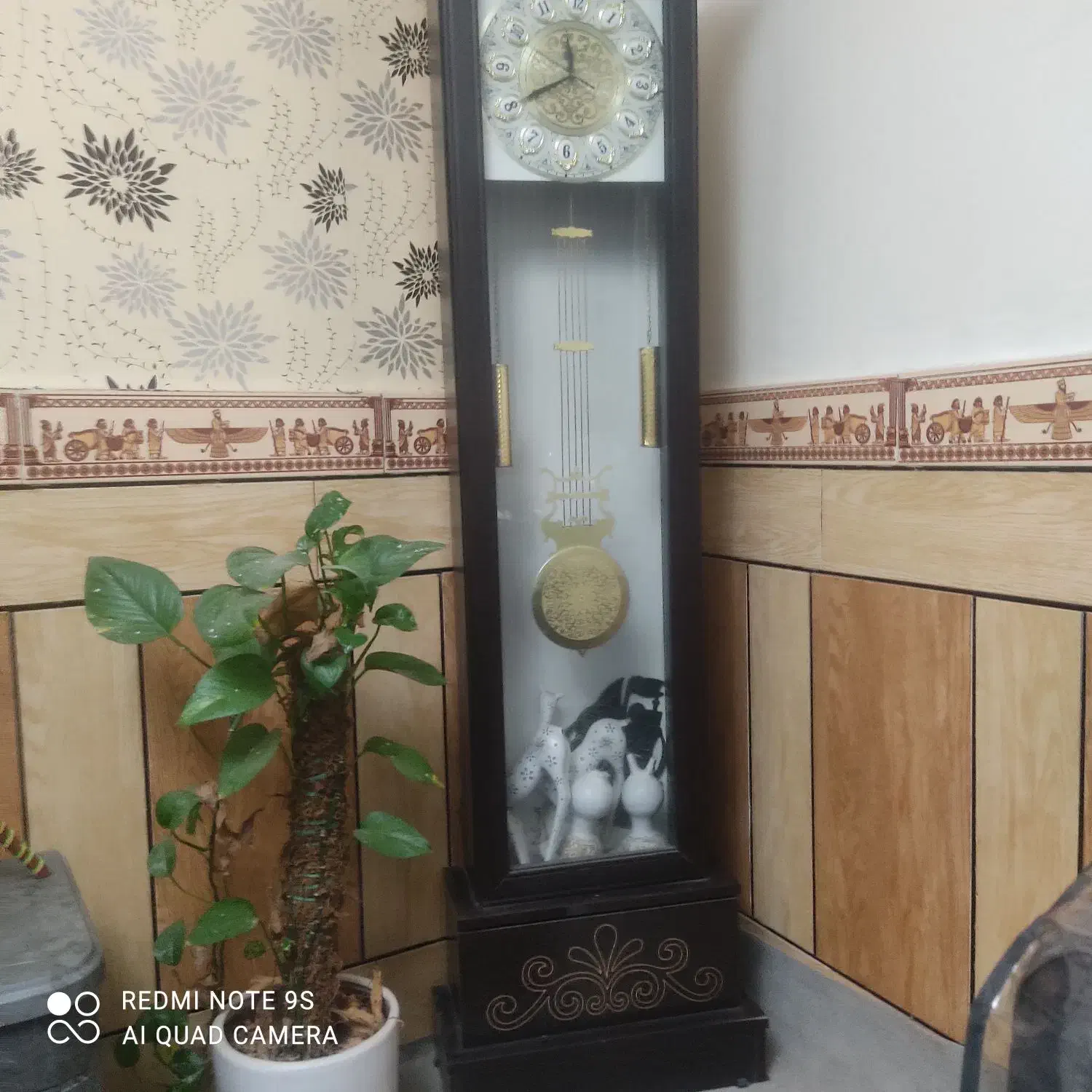 ساعت قدی|ساعت دیواری و تزئینی|مسجد سلیمان, |دیوار