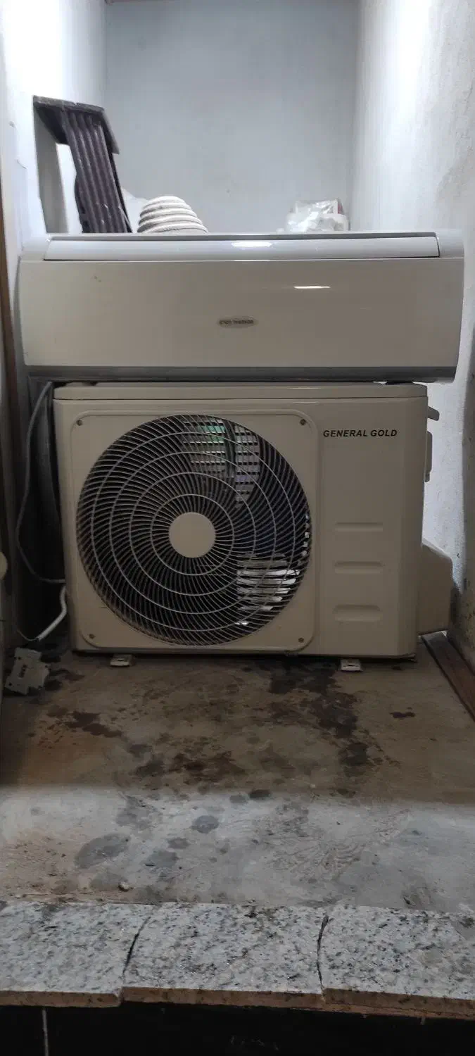 کولر گازی ۱۲۰۰۰ هزار جنرال گلد گرمایش و سرمایش|کولر گازی و فنکوئل|رشت, پارک شهر|دیوار