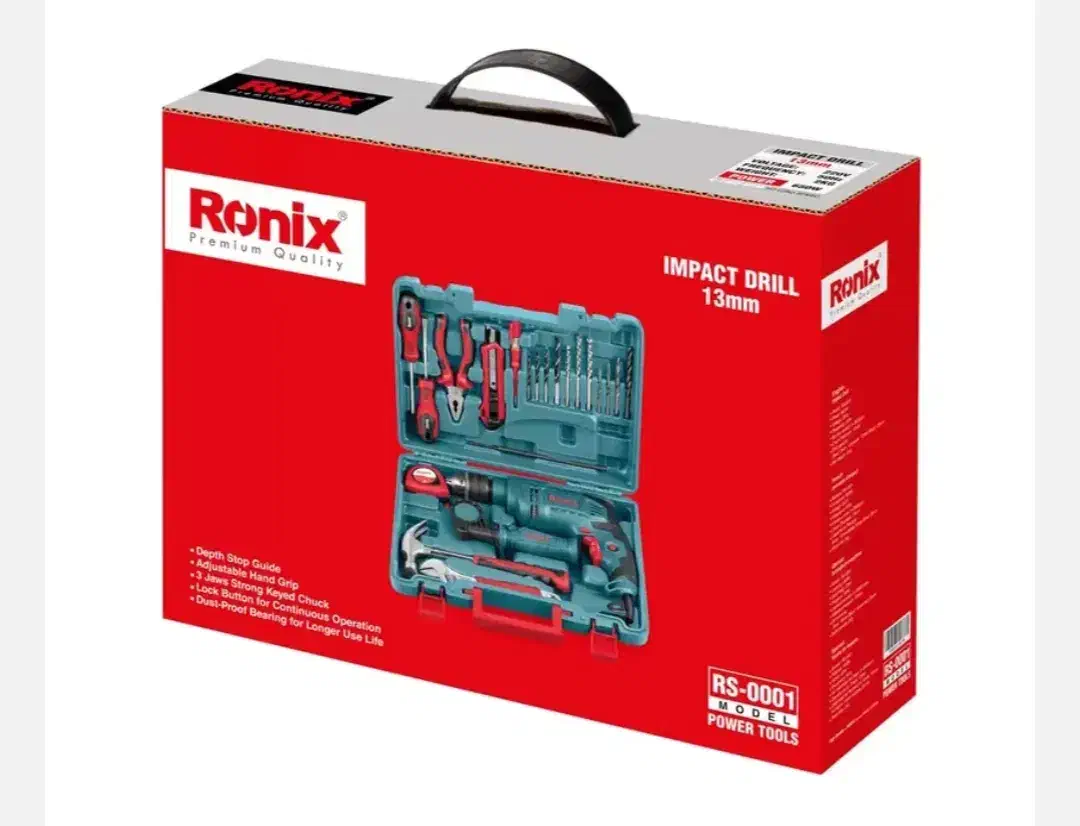 کیت دریل برقی چکشی رونیکس با تخفیف ویژه|ابزارآلات|بندر ماهشهر, |دیوار